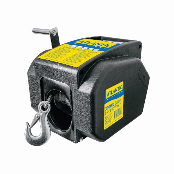 Atlantic Electric Boat Winch - 1350kg - 12V