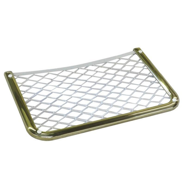 Storage Net with Brass Frame