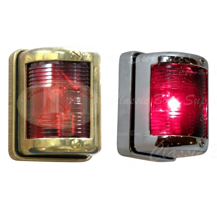 Brass Navigation Light - Port