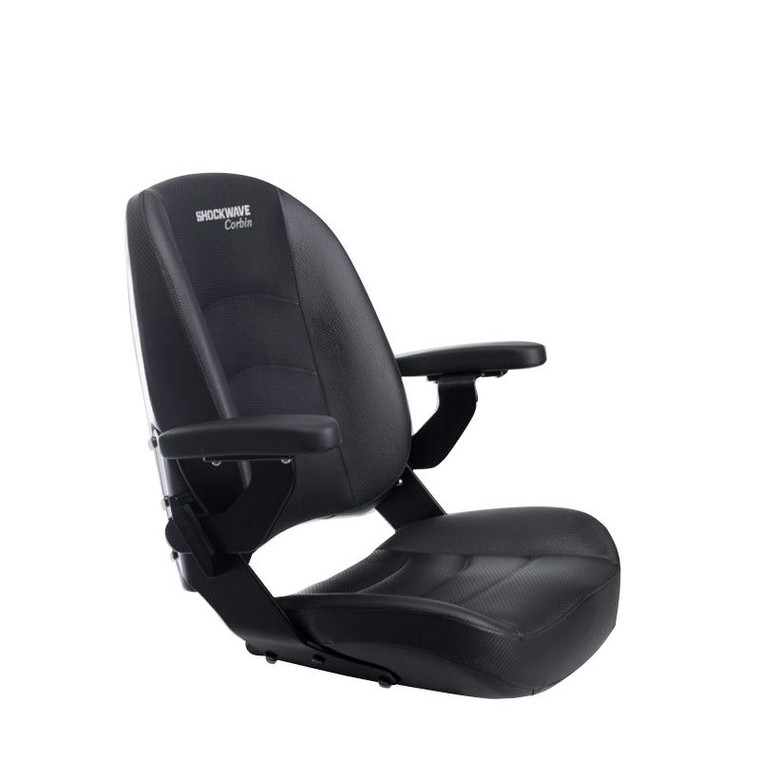 Shockwave Boat Seats Shockwave CORBIN2 Seat Black