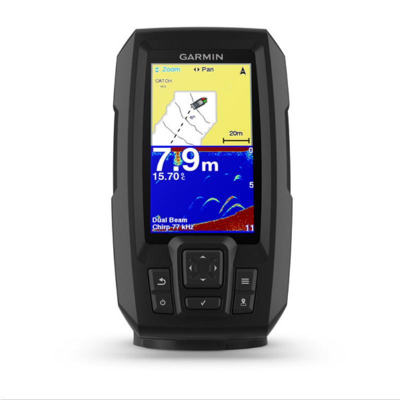 Garmin Fishfinder STRIKER Plus with Dual-Beam Transducer (010