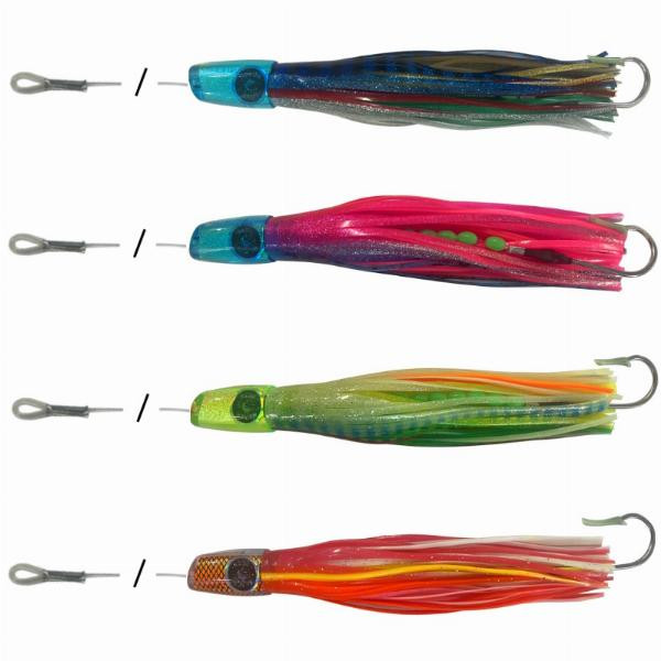 Black Pete Medium Ernie Rigged Single Hook (BML-ME-R-EVIL BML-ME-R