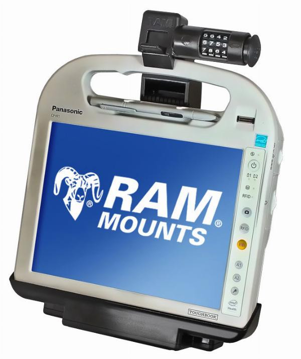 Ram Mounts Powered Dock for Panasonic CF-H1 (HOL-PAN5PU) | Boat ...
