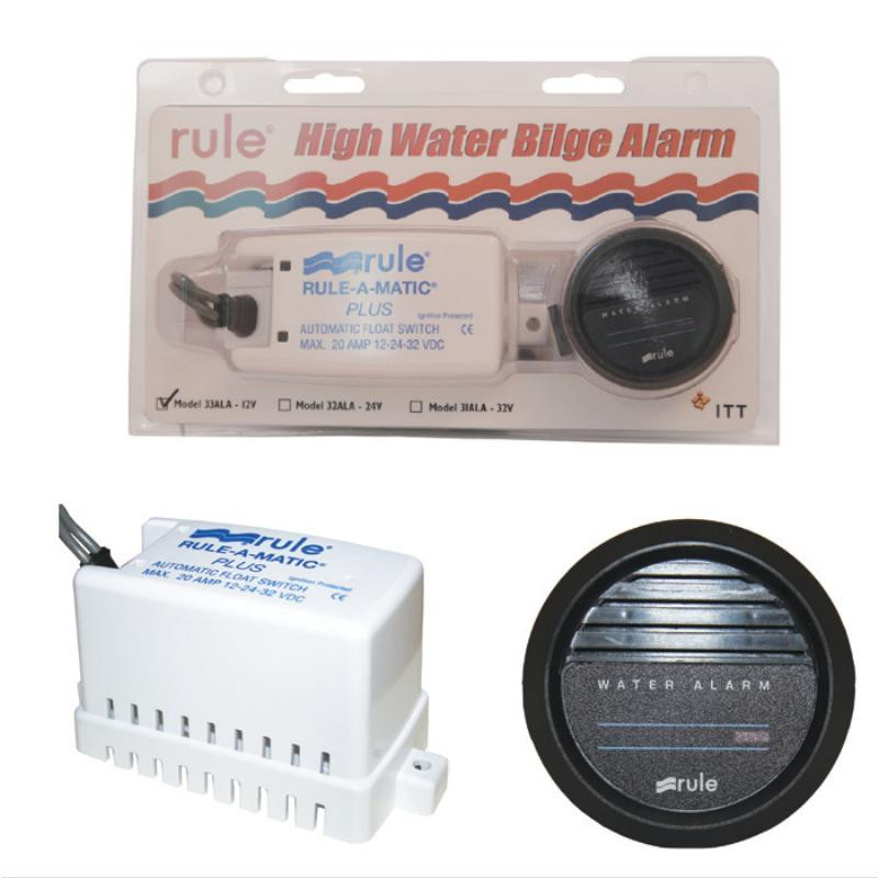 Rule Bilge Pumps High Water Bilge Alarm Kit (RWB104 RWB104B