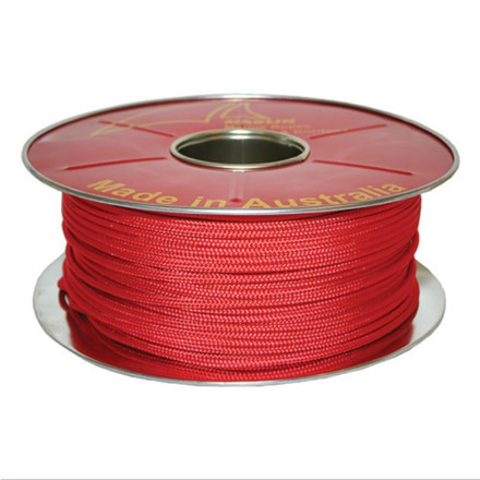 Polyester Double Braid Rope - Red (RWB8501 RWB8506 RWB8511) | The Boat ...