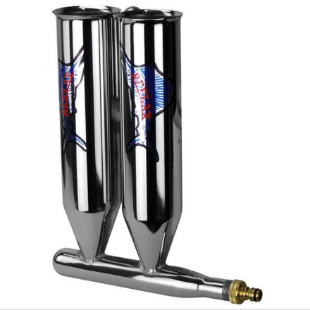 Reelax Live Bait/Slimy Tube Twin Rod Holder Mount Stainless Steel main image 1