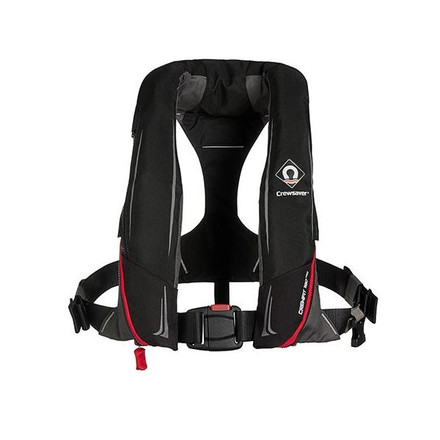 Crewsaver Crewfit PFD 180N Pro Manual with No Harness - Black/Red