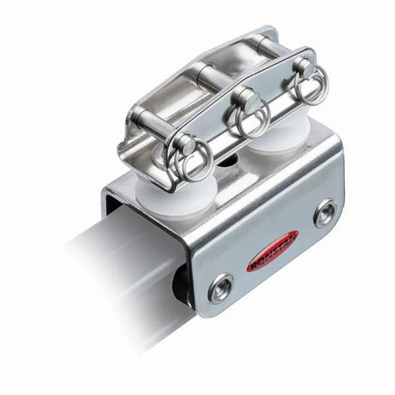 Ronstan Track Ronstan Series 32 I-Track Car with Channel Top and Control Sheaves ...
