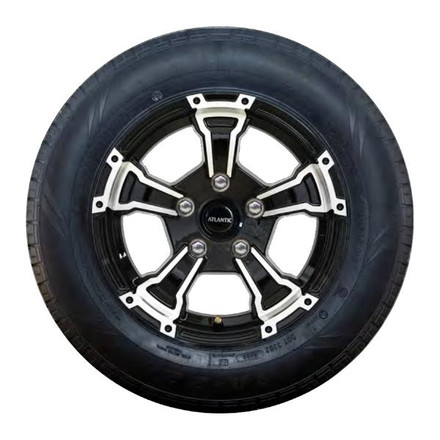 Atlantic Boat Rims Atlantic Alloy Trailer Wheel - X-Series (Holden) (13X5ALLOYHT165SS ...