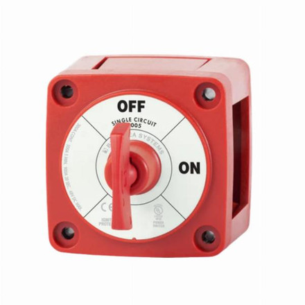 Enerdrive 300A On/Off Battery Switch with Key Red (BS-6005B) | Boat ...