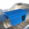 Oceansouth Boat Bench Cushion With Side Pockets - Blue