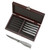 6 Piece Steak Knife Set In A Hinged Rosewood Finished Wood Case
