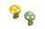 Mushroom - Set of 2