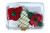 Tree and 2 Ornaments - Set of 3