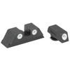 Meprolight Tru-Dot Fixed Sights For GlockK 9mm/.357 Sig/.40 S&W/.45 GAP Green/Green