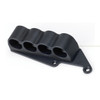 Mesa Tactical 4 Shell SureShell Side Saddle Shotshell Carrier for Rem 870, 1100, and 11-87 12 Gauge Black
