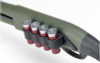 Mesa Tactical 4 Shell SureShell Side Saddle Shotshell Carrier for Rem 870, 1100, and 11-87 12 Gauge Black