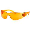 Walker's Game Ear Clearview Sport Shooting Glasses Wraparound Design Polycarbonate Amber Finish