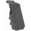 Hogue Laser Enhanced Grip with Finger Grooves 1911 Government/Commander Rubber Black