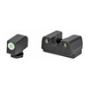 Rival Arms Tritium Handgun Night Sights for GLOCK 42/43 White Front Ring