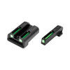 TRUGLO SIG Sauer #8/#8 Brite Site TFO Tritium/Fiber Optic Night Sights Green Front/Rear