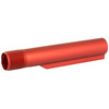 LBE Unlimited MBUF002-RED Mil-Spec Buffer Tube 6 Position AR-15 Red