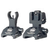 LWRC Skirmish Sight Picatinny Front and Rear Folding Sights Black