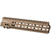 Geissele Automatics AR-15 Super Modular Rails MK8 M-LOK 10.5" Free Float Hand Guard Aluminum Desert Dirt Color