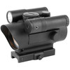 Vism Red Dot Sight with Green Laser and LED Flashlight 42mm Lens 3 MOA Dot QD Lever Aluminum Black