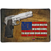 TekMat "Right To Bear Arms" Armorers Bench Mat 11"x17"x1/8" Neoprene