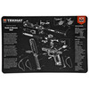 TekMat S&W M&P Armorer's Mat Neoprene 11"x17"