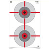 Birchwood Casey Eze-Scorer 23"x35" Double Bull's Eye Paper Target Indoor/Outdoor White 100 Pack