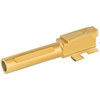 True Precision Glock 43 Replacement Barrel Non-Threaded Titanium Nitride Gold Finish