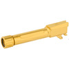 True Precision SIG Sauer P365 Threaded Drop In Replacement Barrel 9mm Luger Gold Titanium Nitride Finish