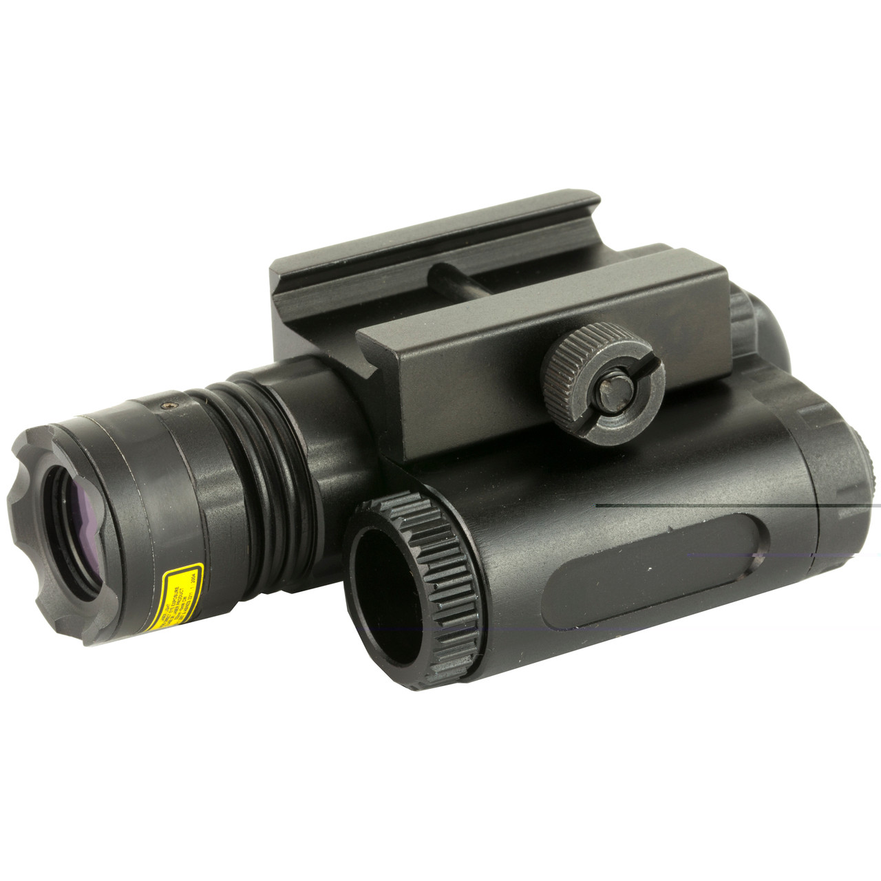 Leapers UTG Instant Target Aiming BullDot Compact Green Laser Picatinny/Weaver  Mount Aluminum Black - C&D Arms Supply LLC