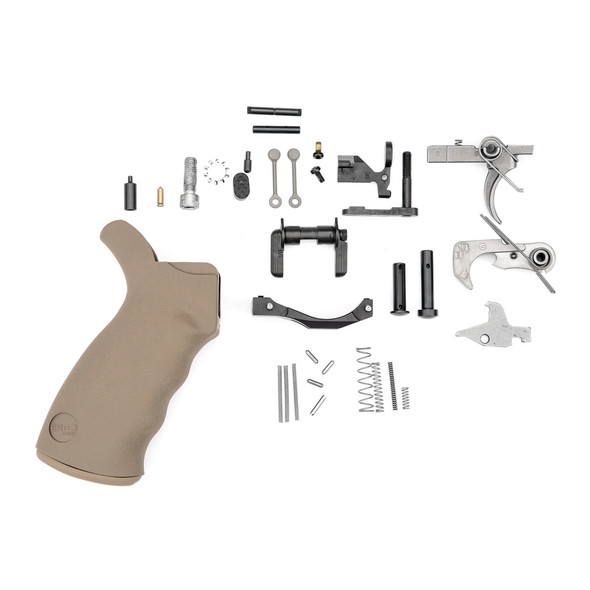 Spikes Tactical AR-15 Enhanced Lower Receiver Parts Kit Flat Dark Earth