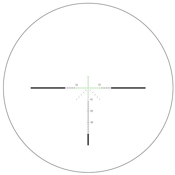 TRIJICON CREDO 3-9X40 SFP MOA GREEN