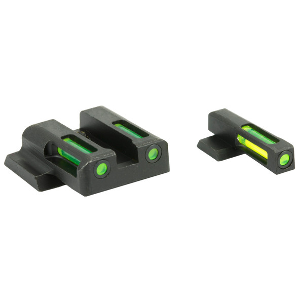 HiViz Litewave H3® Tritium/Litepipe S&W M&P Sight Set