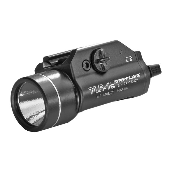 Streamlight TLR-1s Rail Mounted Tactical Light, C4 LED, Strobe, Black