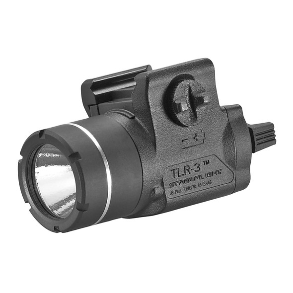 Streamlight TLR-3 Compact Rail Mounted Tactical Light 170 Lumens C4 LED Black