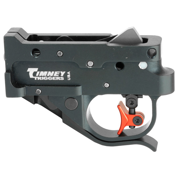 Timney Trigger Ruger 10/22 Calvin Elite Trigger Pull Set 1.5 to 2 Pounds Multi-Shoes Black Housing/Red Trigger Shoe