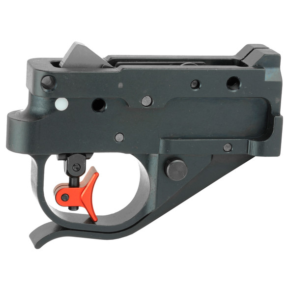 Timney Trigger Ruger 10/22 Calvin Elite Trigger Pull Set 1.5 to 2 Pounds Multi-Shoes Black Housing/Red Trigger Shoe