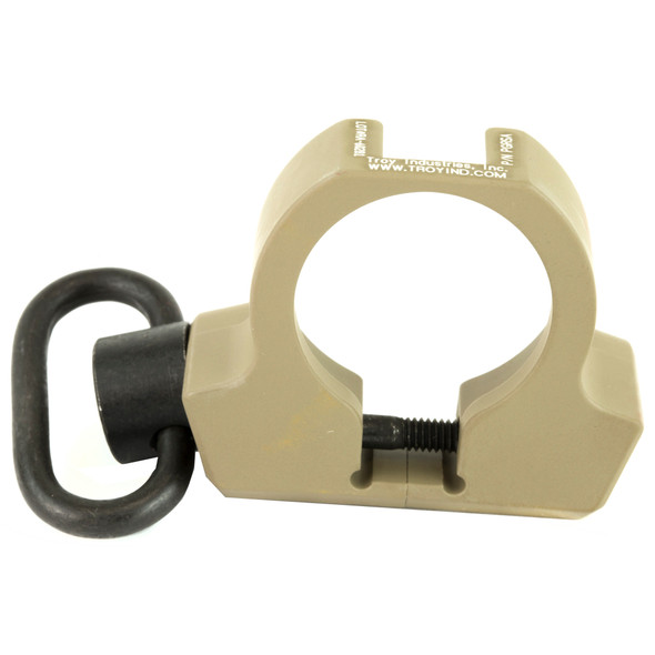 Troy Industries Professional Grade AR-15 Receiver Sling Adapter With QD Swivel Aluminum Flat Dark Earth