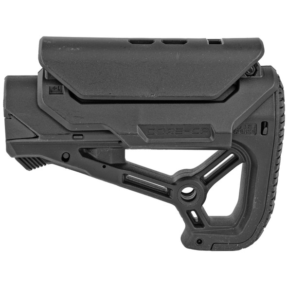 FAB Defense AR-15 GL-Core S CP Carbine Buttstock Mil-Spec/Commercial Diameter Black