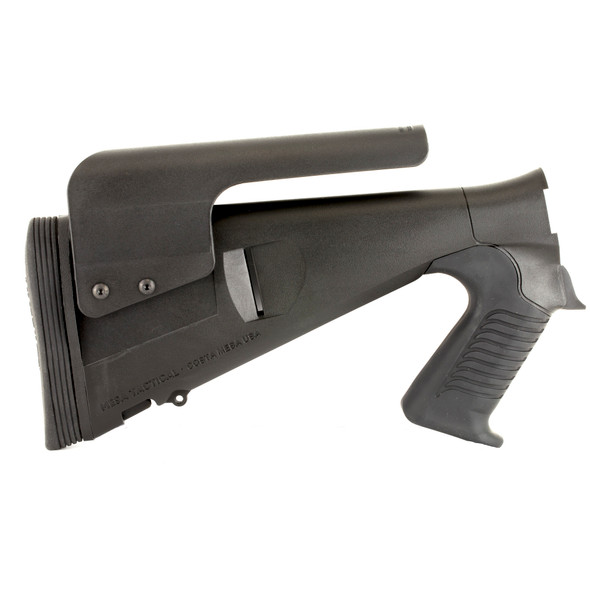 Mesa Tactical Urbino Pistol Grip Stock Benelli M4 Model 12 Gauge Shotguns Riser/Limbsaver Injection Molded Glass Filled Nylon Matte Black