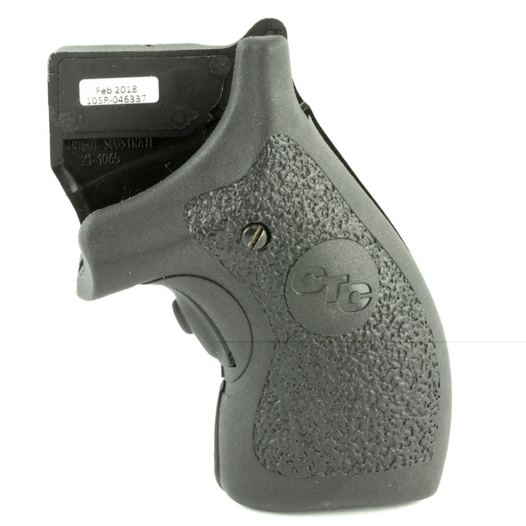 Crimson Trace Lasergrip S&W J Frame Round Butt Revolver Polymer Black