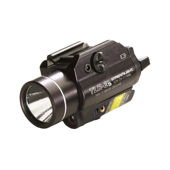 Streamlight TLR-2s Rail Mounted Tactical Light and Laser, C4 LED, Strobing, Black