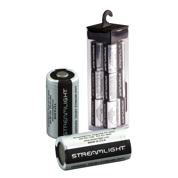 Streamlight CR123 Lithium Batteries 12 Pack
