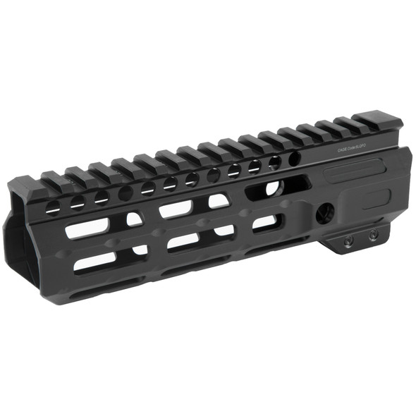 Midwest Industries AR-15 Combat Rail 7" One Piece Free Float Hand Guard M-LOK/Picatinny 6061 Aluminum Hard Coat Anodized Finish Matte Black