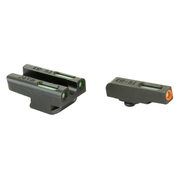 TruGlo TFX PRO Walther PPS Tritium Fiber Optic XTREME Sight Set